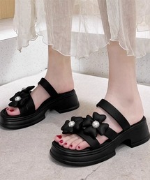 レディースのサンダル（花柄・ボタニカル柄）ファッション通販 - ZOZOTOWN