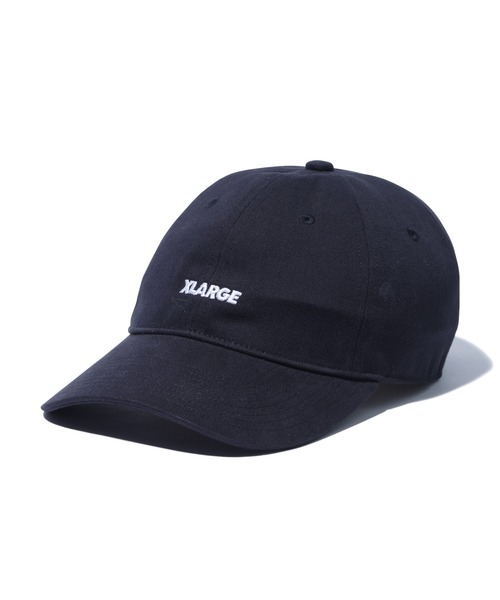XLARGE（エクストララージ）の「CURVED BRIM SMALL LOGO CAP（キャップ・メンズ・ブラック/オリーブ/ライトブルー・ONE SIZE）」の2枚目の写真