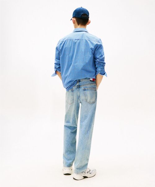 tommy jeans（トミー ジーンズ）の「レギュラーストレートジーンズ（デニムパンツ・メンズ・ブルー・34inch/28inch/30inch/32inch）」の3枚目の写真