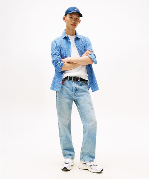 tommy jeans（トミー ジーンズ）の「レギュラーストレートジーンズ（デニムパンツ・メンズ・ブルー・34inch/28inch/30inch/32inch）」の4枚目の写真