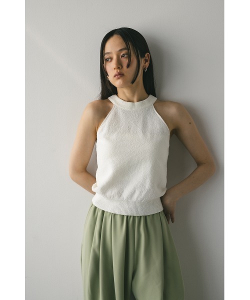 パイルアメスリニットトップ（タンクトップ）｜STYLEMIXER（スタイル