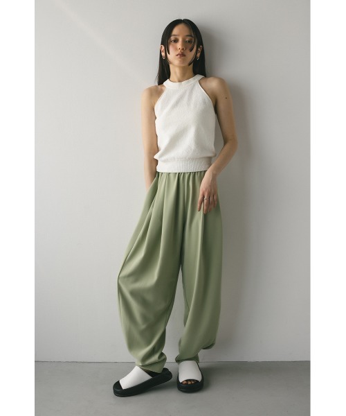 タンクトップ ノースリーブ パイルアメスリニットトップ レディース feepur タンクトップ ノースリーブ パイルアメスリタンクトップ