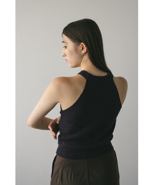 スタイルミキサー2WAYパイルニットコンパクトトップ　パイルアメスリニットトップ パイルアメスリニットトップ（タンクトップ）｜STYLEMIXER（スタイル