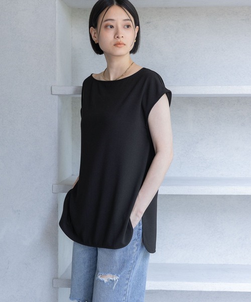 tシャツ ソフトジョーゼットルーズＴ レディース A part by（アパートバイ）の「ソフトジョーゼットルーズT（T
