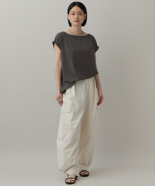 tシャツ ソフトジョーゼットルーズＴ レディース A part by（アパートバイ）の「ソフトジョーゼットルーズT（T