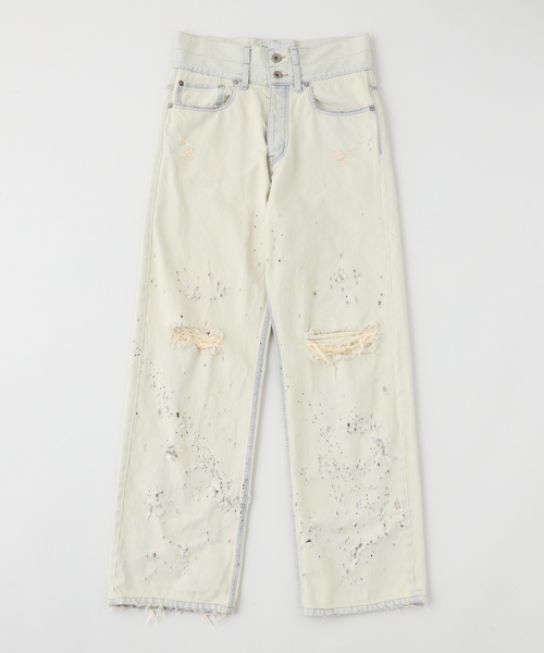 DAIRIKU（ダイリク）の「Ribbon Vintage Denim Pants（デニム
