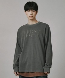 Verdnt（バーダント）の「キャンパスピグメント ブロックコア 長袖Tシャツ（Tシャツ/カットソー）」