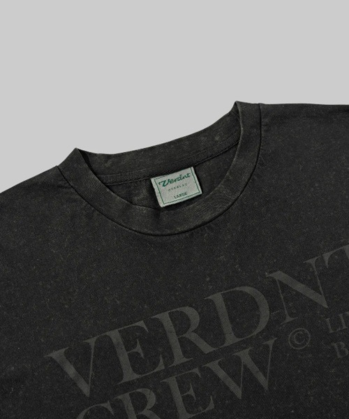 Verdnt(バーダント)の「キャンパスピグメント ブロックコア 長袖Tシャツ(Tシャツ/カットソー・メンズ・ブルー/チャコールグレー/ブラック・MEDIUM/LARGE)」の17枚目の写真