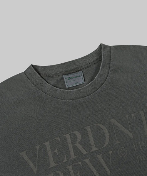 Verdnt(バーダント)の「キャンパスピグメント ブロックコア 長袖Tシャツ(Tシャツ/カットソー・メンズ・ブルー/チャコールグレー/ブラック・MEDIUM/LARGE)」の13枚目の写真