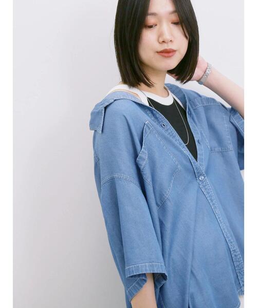 Samansa Mos2 blue（サマンサモスモスブルー）の「【接触冷感】クール 