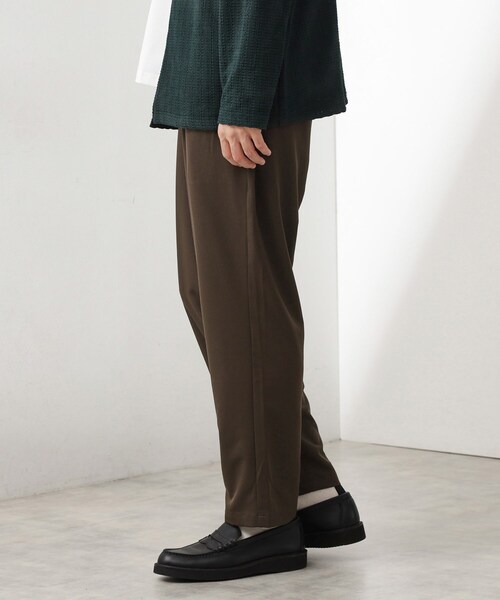 THE SHOP TK （ザ ショップ ティーケー ）の「スムースファイバーワイドイージーパンツ 【セットアップ可／UVカット／イージーケア／洗濯機OK】（その他パンツ・メンズ・ネイビー/ブラウン系その他/グレー・04/03/02/01）」の17枚目の写真