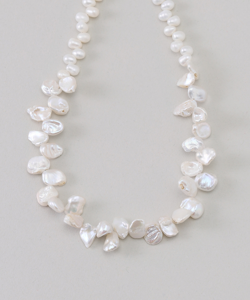 MIHOKO SAKAI/ミホコサカイ ケシLパールネックレス34cm（ネックレス