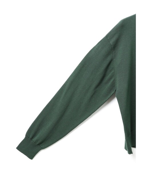 MidiUmi（ミディウミ）の「MidiUmi Vネックニットプルオーバー（ニット/セーター・レディース・チャコールグレー/レッド/グリーン/ブラック・FREE）」の18枚目の写真