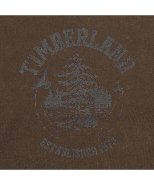 Timberland（ティンバーランド）の「【TOKYO DESIGN COLLECTIVE】長袖 グラフィック Tシャツ ユニセックス（Tシャツ/カットソー・メンズ・ダークブラウン・LARGE/MEDIUM/X-LARGE）」の6枚目の写真