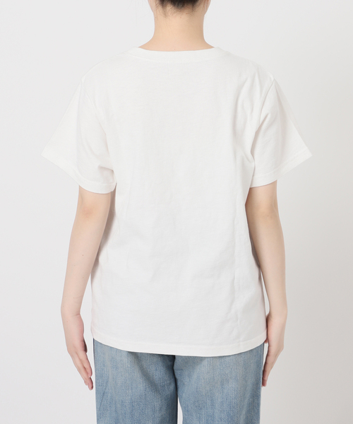 Spick & Span(スピックアンドスパン)の「《追加2》フロッキーロゴスラブTシャツ(Tシャツ/カットソー・レディース・イエロー/ホワイト・FREE)」の15枚目の写真