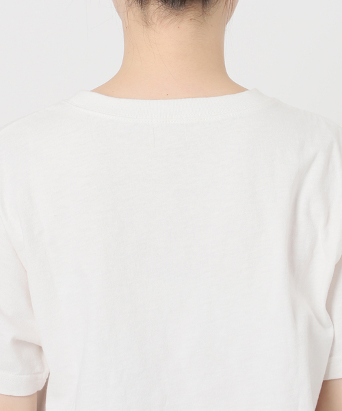 Spick & Span(スピックアンドスパン)の「《追加2》フロッキーロゴスラブTシャツ(Tシャツ/カットソー・レディース・イエロー/ホワイト・FREE)」の13枚目の写真