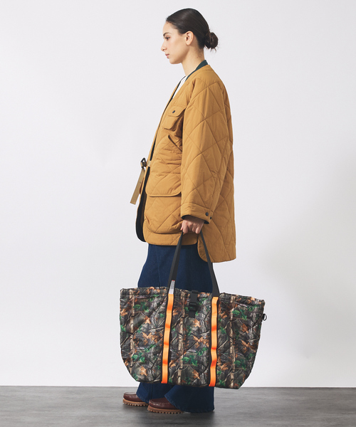WEEKEND(ER)(ウィークエンダー)の「【WEEKEND(ER)/ウィークエンダー】 QUILTED TOTE /トートバッグ/アウトドア/キャンプ【WEB限定】(トートバッグ・メンズ・ブラウン系その他/ブラック/ブルー/ベージュ系その他・フリー)」の17枚目の写真