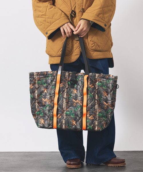 WEEKEND(ER)(ウィークエンダー)の「【WEEKEND(ER)/ウィークエンダー】 QUILTED TOTE /トートバッグ/アウトドア/キャンプ【WEB限定】(トートバッグ・メンズ・ブラウン系その他/ブラック/ブルー/ベージュ系その他・フリー)」の16枚目の写真