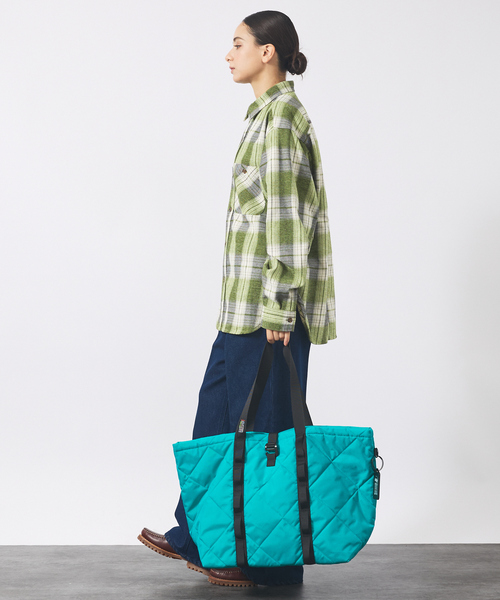 WEEKEND(ER)(ウィークエンダー)の「【WEEKEND(ER)/ウィークエンダー】 QUILTED TOTE /トートバッグ/アウトドア/キャンプ【WEB限定】(トートバッグ・メンズ・ブラウン系その他/ブラック/ブルー/ベージュ系その他・フリー)」の13枚目の写真
