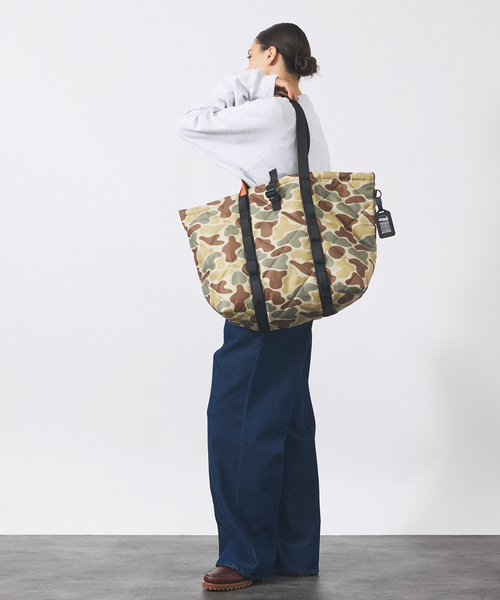 WEEKEND(ER)(ウィークエンダー)の「【WEEKEND(ER)/ウィークエンダー】 QUILTED TOTE /トートバッグ/アウトドア/キャンプ【WEB限定】(トートバッグ・メンズ・ブラウン系その他/ブラック/ブルー/ベージュ系その他・フリー)」の8枚目の写真