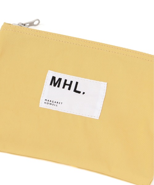 MHL.（エムエイチエル）の「TOUGH COTTON NYLON（ポーチ・レディース・イエロー/ブラック・FREE）」の8枚目の写真