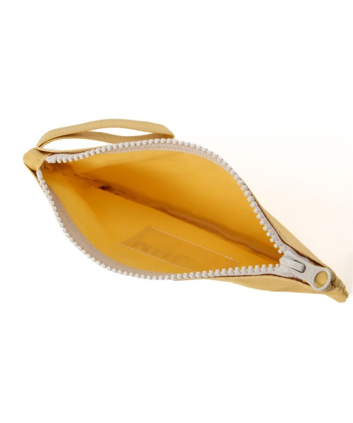 MHL.（エムエイチエル）の「TOUGH COTTON NYLON（ポーチ・レディース・イエロー/ブラック・FREE）」の6枚目の写真