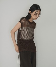 メッシュ 透け透け」に該当するタンクトップファッション通販