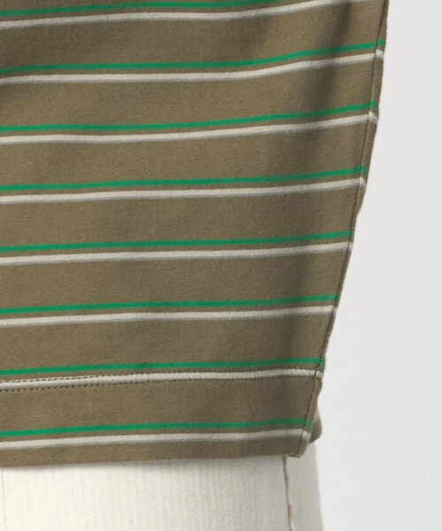 LOEFF（ロエフ）の「＜LOEFF＞マルチボーダー ドルマンスリーブ カットソー（Tシャツ/カットソー・レディース・ダークグレー/ベージュ・FREE）」の17枚目の写真