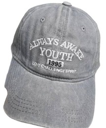 Per sist ence（パーシエンス）の「ピグメント加工ロゴ刺繍キャップ（キャップ）」