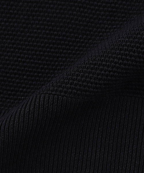 EDIFICE（エディフィス）の「メッシュ ハーフスリーブ スキッパー（ポロシャツ・メンズ・ブラック/ブルー/イエロー系その他・MEDIUM/LARGE）」の6枚目の写真