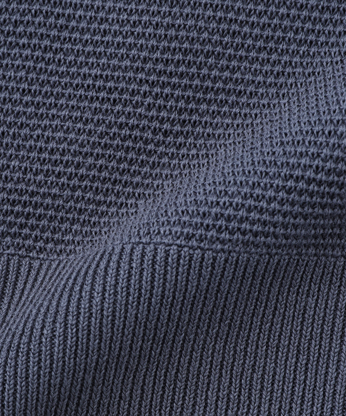 EDIFICE（エディフィス）の「メッシュ ハーフスリーブ スキッパー（ポロシャツ・メンズ・ブラック/ブルー/イエロー系その他・MEDIUM/LARGE）」の7枚目の写真