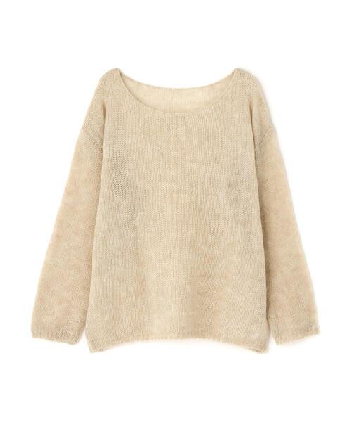 NATURAL BEAUTY BASIC(ナチュラルビューティーベーシック)の「◇モヘヤブレンドニット(ニット/セーター・レディース・グレー/パープル/ベージュ・FREE)」の12枚目の写真