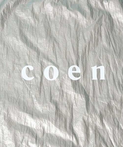 coen（コーエン）の「coen（コーエン）ロゴショップトートバッグ（トートバッグ・レディース・その他2/その他1/シルバー/ライトグレー/グレー・FREE）」の7枚目の写真