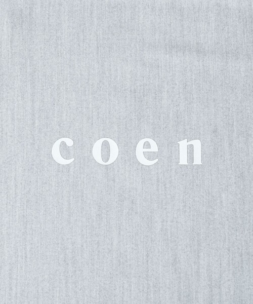 coen（コーエン）の「coen（コーエン）ロゴショップトートバッグ（トートバッグ・レディース・その他2/その他1/シルバー/ライトグレー/グレー・FREE）」の11枚目の写真