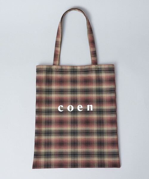 coen（コーエン）の「coen（コーエン）ロゴショップトートバッグ（トートバッグ・レディース・その他2/その他1/シルバー/ライトグレー/グレー・FREE）」の17枚目の写真