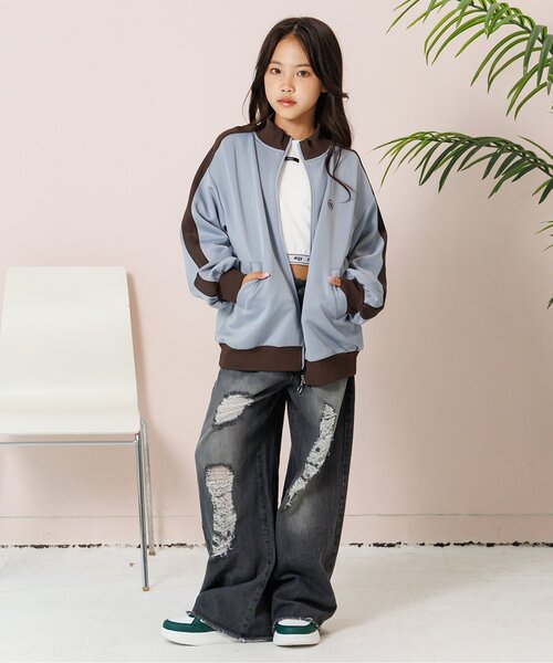 algy（アルジー）の「フライスロゴゴムロンT（Tシャツ/カットソー・キッズ・ピンク/ブラック/オフホワイト・SMALL/MEDIUM/X-SMALL/XX-SMALL）」の13枚目の写真