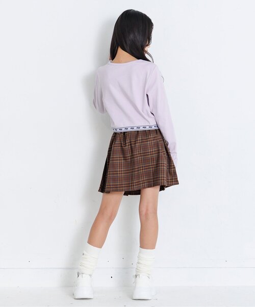 algy（アルジー）の「フライスロゴゴムロンT（Tシャツ/カットソー・キッズ・ピンク/ブラック/オフホワイト・SMALL/MEDIUM/X-SMALL/XX-SMALL）」の18枚目の写真