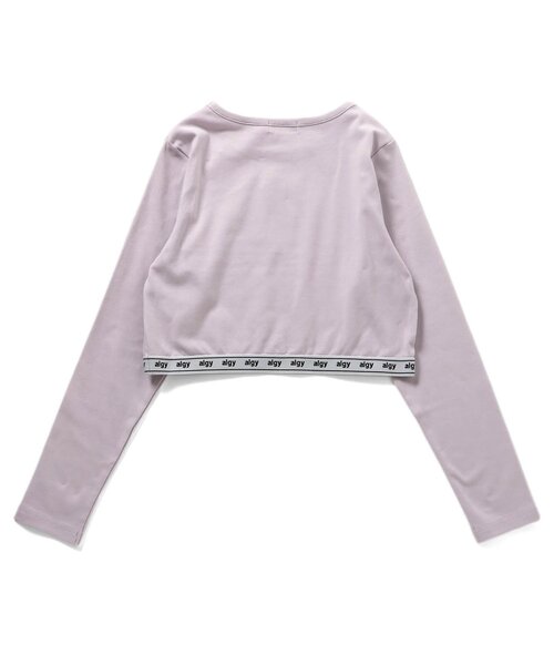 algy（アルジー）の「フライスロゴゴムロンT（Tシャツ/カットソー・キッズ・ピンク/ブラック/オフホワイト・SMALL/MEDIUM/X-SMALL/XX-SMALL）」の16枚目の写真