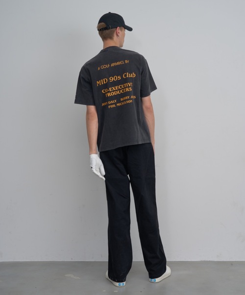 Mid 90s Club(ミッドナインティーズクラブ)の「GOLF DIFFERENT Vintage-Style Tee(Tシャツ/カットソー・メンズ・ブラック/パープル/ライトグレー・LARGE/MEDIUM)」の6枚目の写真