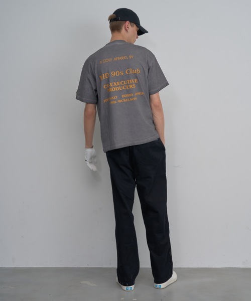Mid 90s Club(ミッドナインティーズクラブ)の「GOLF DIFFERENT Vintage-Style Tee(Tシャツ/カットソー・メンズ・ブラック/パープル/ライトグレー・LARGE/MEDIUM)」の11枚目の写真