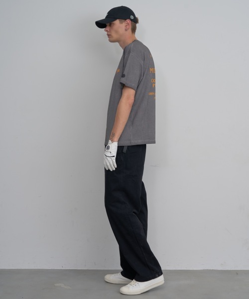 Mid 90s Club(ミッドナインティーズクラブ)の「GOLF DIFFERENT Vintage-Style Tee(Tシャツ/カットソー・メンズ・ブラック/パープル/ライトグレー・LARGE/MEDIUM)」の10枚目の写真