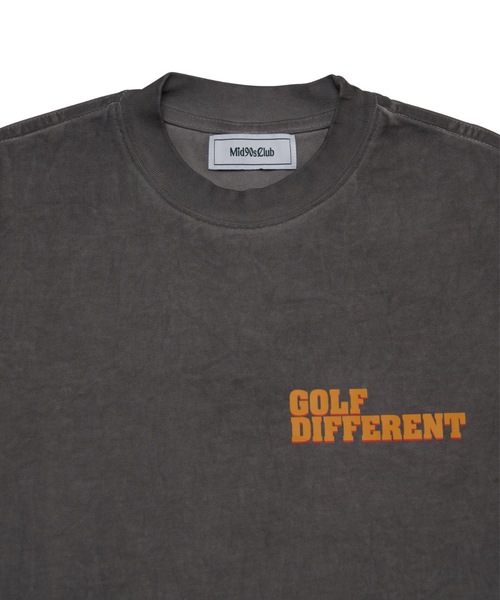 Mid 90s Club(ミッドナインティーズクラブ)の「GOLF DIFFERENT Vintage-Style Tee(Tシャツ/カットソー・メンズ・ブラック/パープル/ライトグレー・LARGE/MEDIUM)」の18枚目の写真