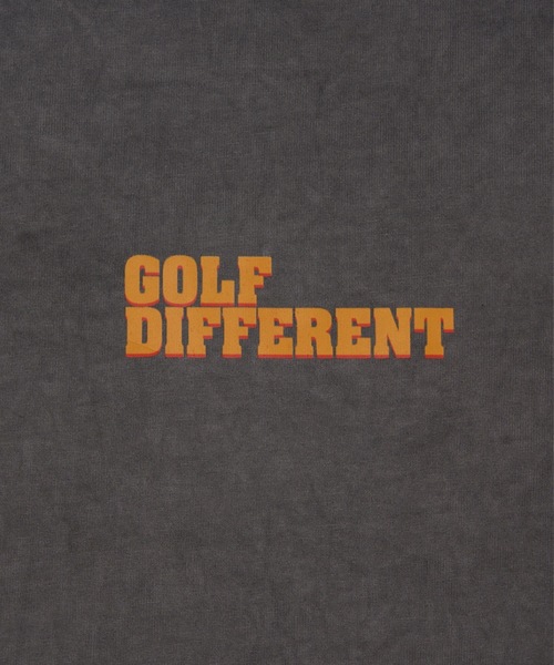 Mid 90s Club(ミッドナインティーズクラブ)の「GOLF DIFFERENT Vintage-Style Tee(Tシャツ/カットソー・メンズ・ブラック/パープル/ライトグレー・LARGE/MEDIUM)」の4枚目の写真