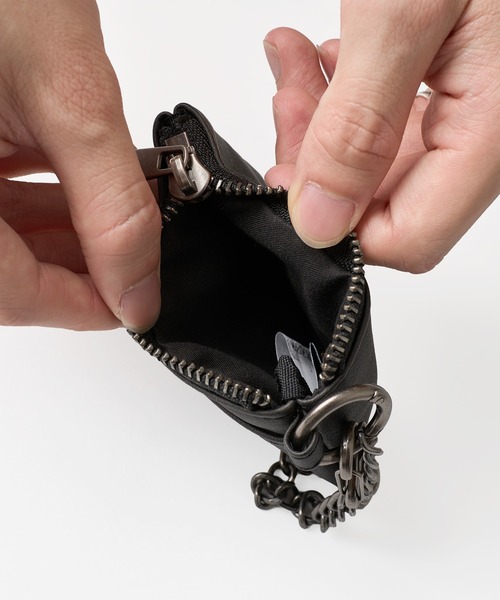 WISH FOR EVER（ウィッシュフォーエバー）の「STUDS DESIGN COIN CASE / スタッズデザインコインケース（コインケース・メンズ・ブラウン/ブラック・FREE）」の9枚目の写真