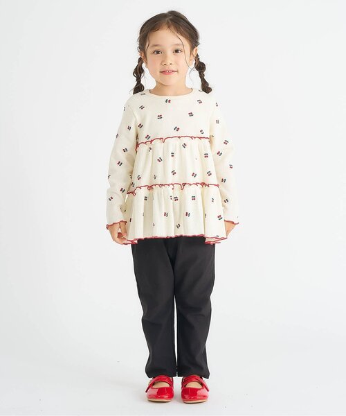 WEB限定/ジュニア対応】ワッフルティアードTシャツ（Tシャツ