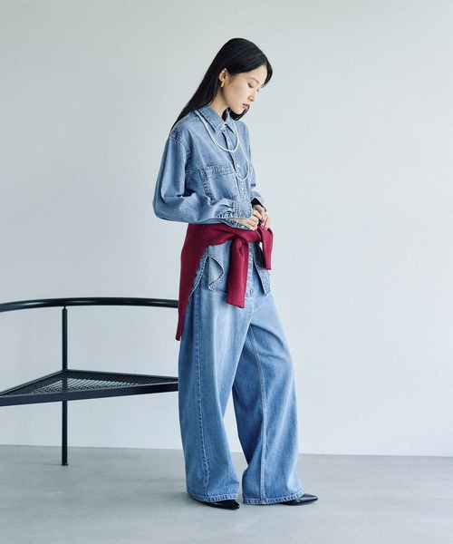 セール】デニムシャツ 579694（シャツ/ブラウス）｜LEPSIM（レプシィム