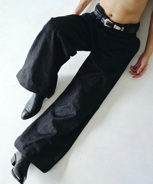 Camphor wood（カンファーウッド）の「DOUBLE POCKET RIGID SLUB BAGGY