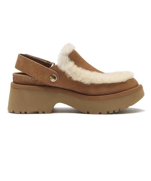 UGG（アグ）の「W ESMEE CLOG　1173331-CHE（サンダル・レディース・ブラウン・9/8/7/6/5）」の2枚目の写真
