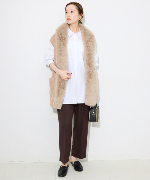 ドッキングファーベスト（ベスト）｜SLOBE IENA（スローブイエナ