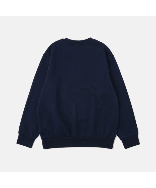 Timberland(ティンバーランド)の「シリコン バッジ クルーネック スウェット シャツ メンズ(スウェット・メンズ・ネイビー・XX-LARGE/X-LARGE/LARGE/MEDIUM/SMALL/X-SMALL)」の2枚目の写真